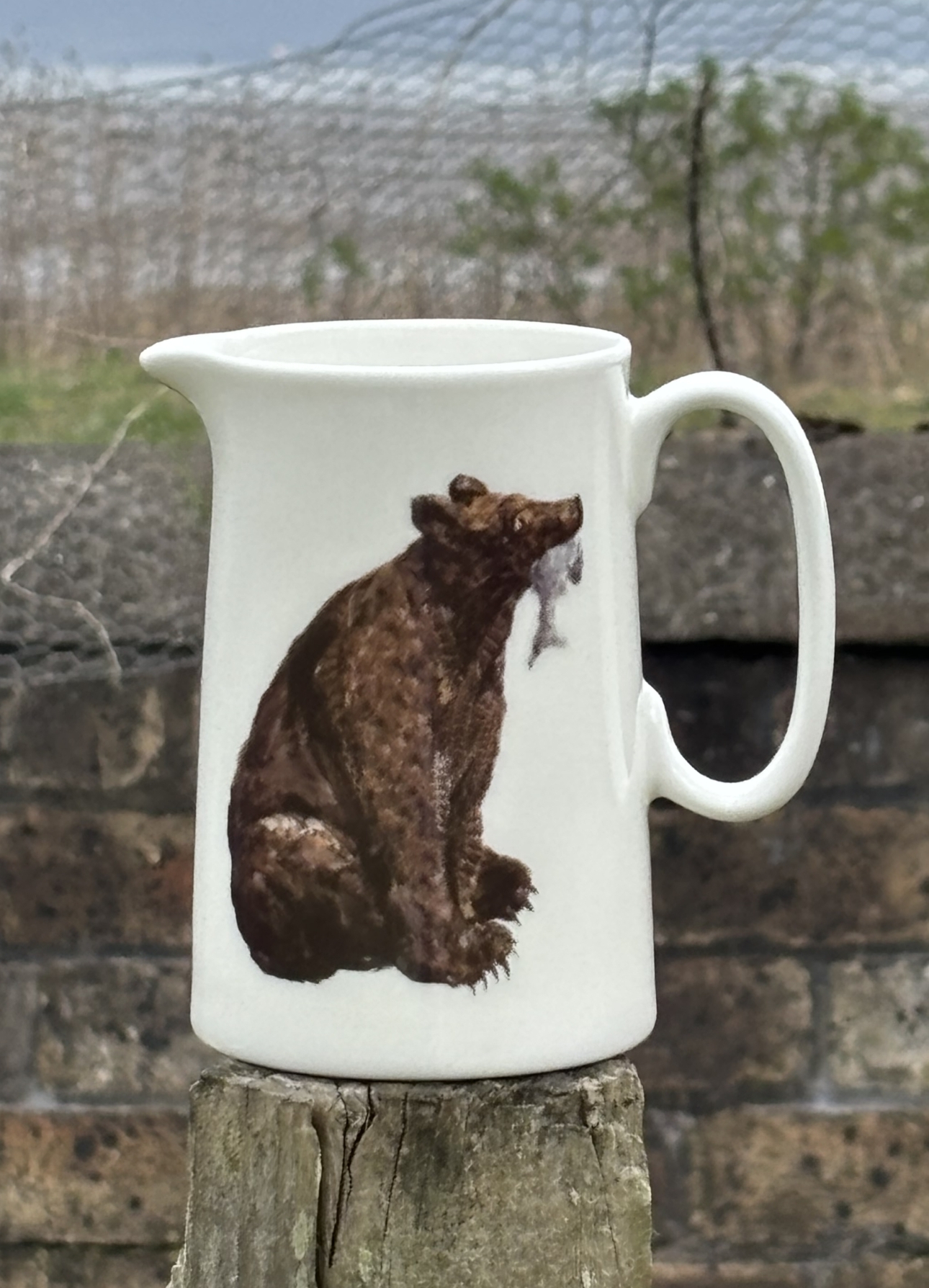 2 pint jug - bear