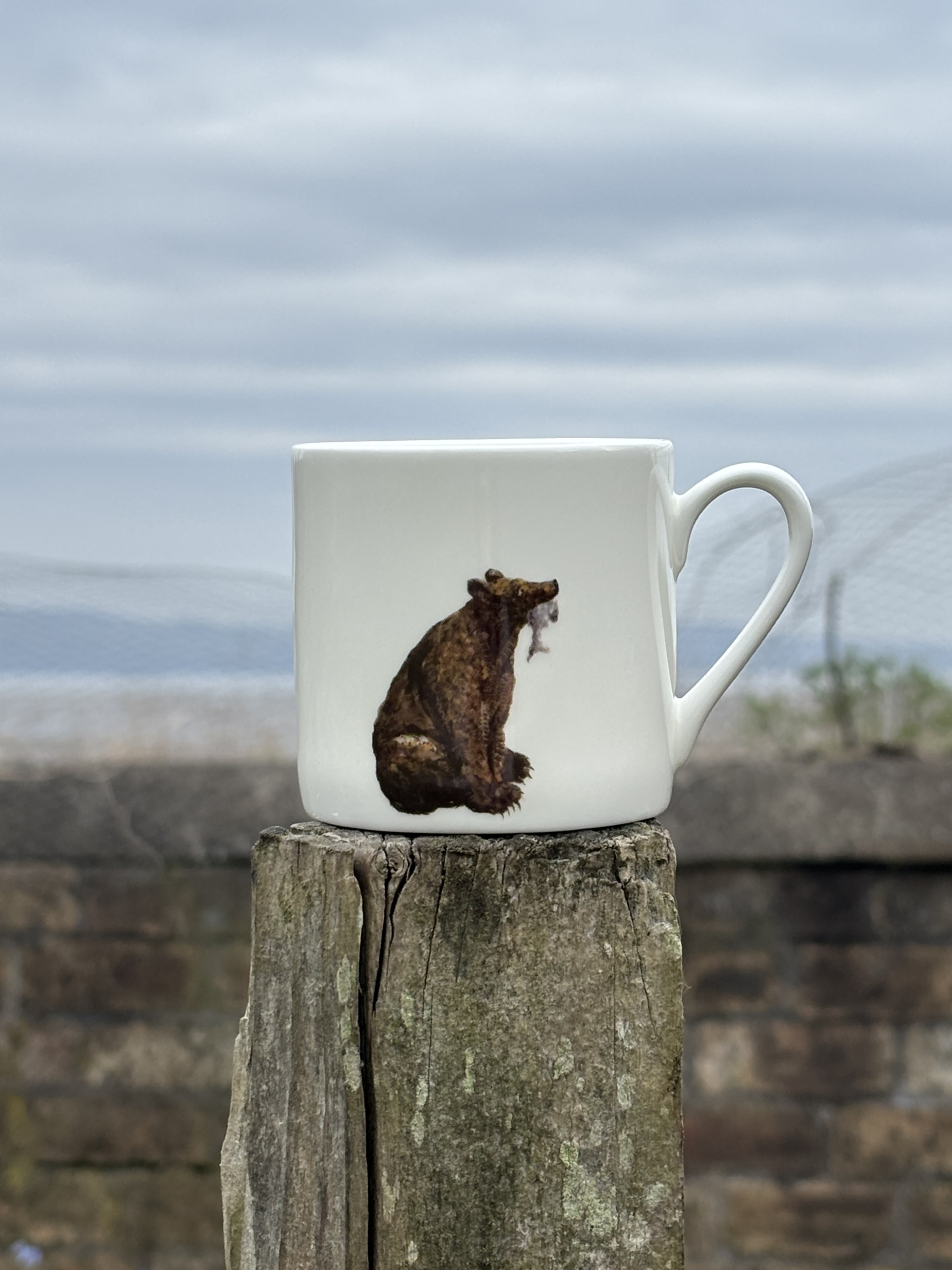 Espresso Mug - Feather Bear Design