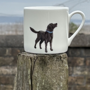 Espresso Mug - Feather Labradoodle Design