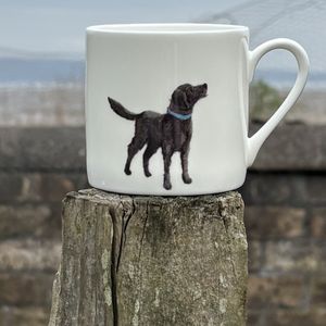 Espresso Mug - Feather Labradoodle Design