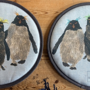 Pair of aga covers or pads