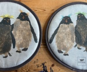 Pair of aga covers or pads